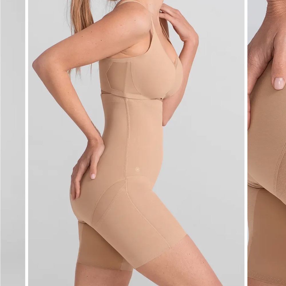 Honeylove Super Power Short in Color Sand- Size XL